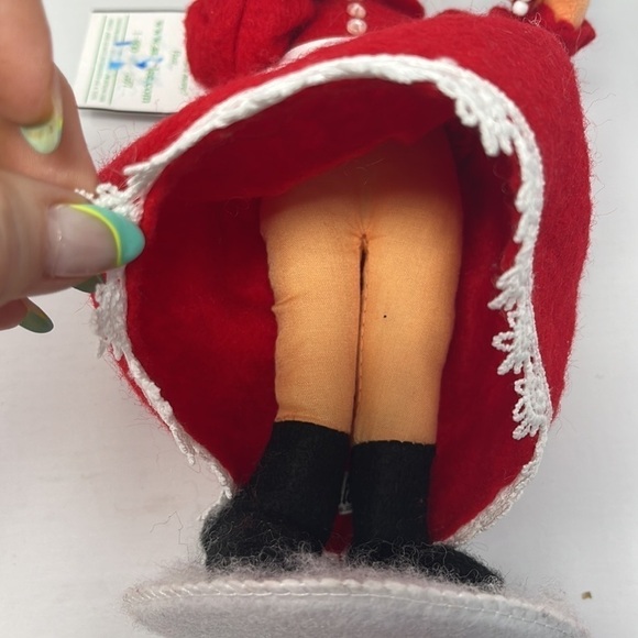 Annalee Doll Mrs Santa Peppermint Chef 9” Tags Christmas Candy Canes NWT - Picture 10 of 11